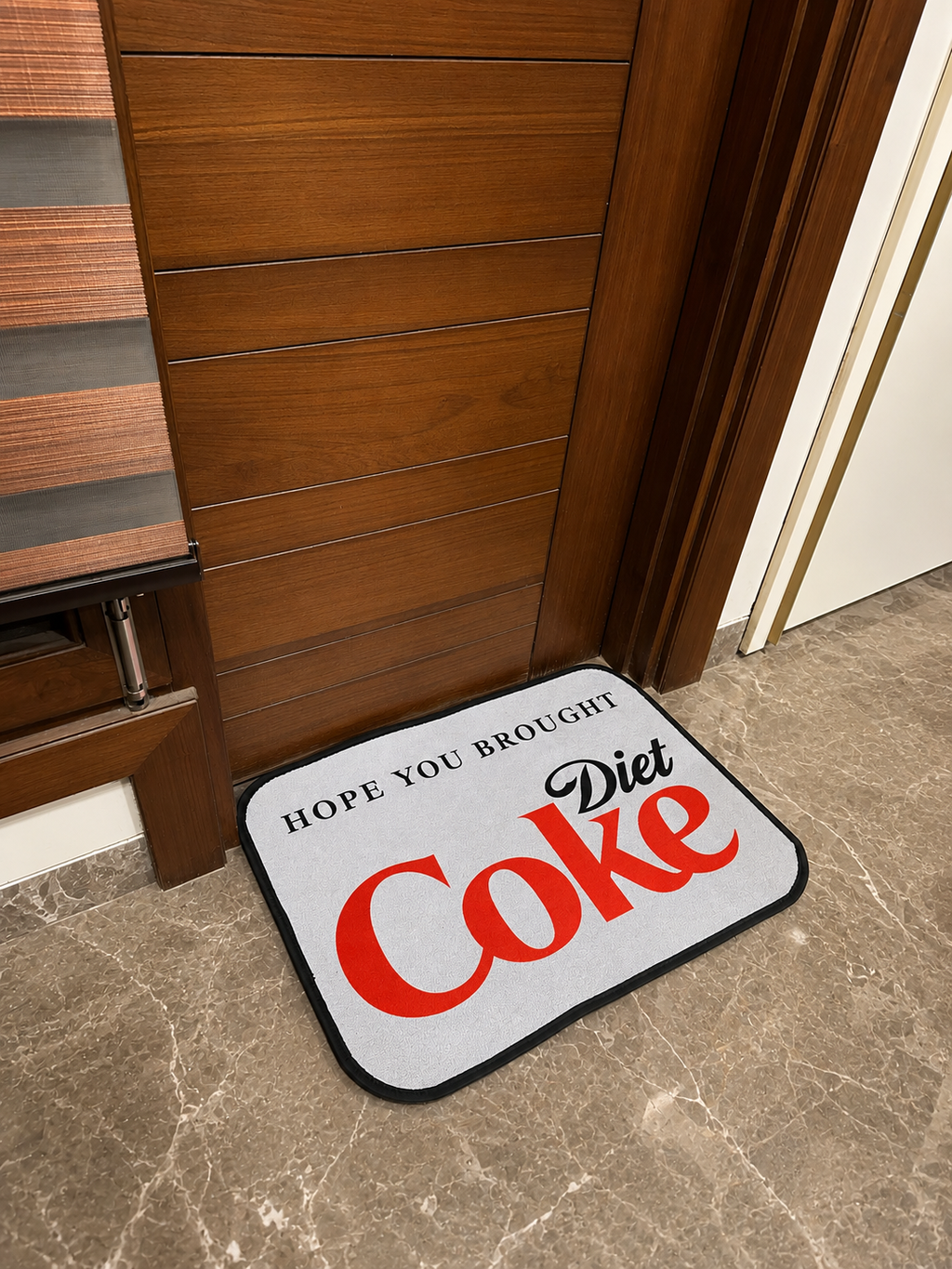 Diet coke Floor Mat