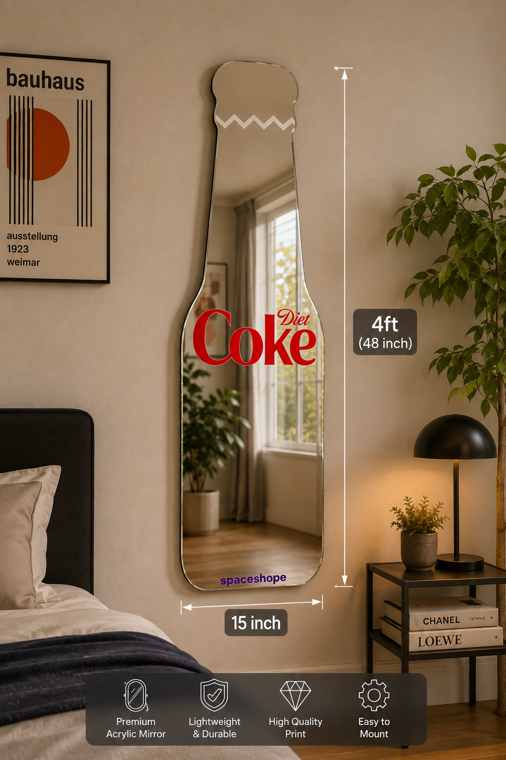 Dietcoke Bottle Mirror
