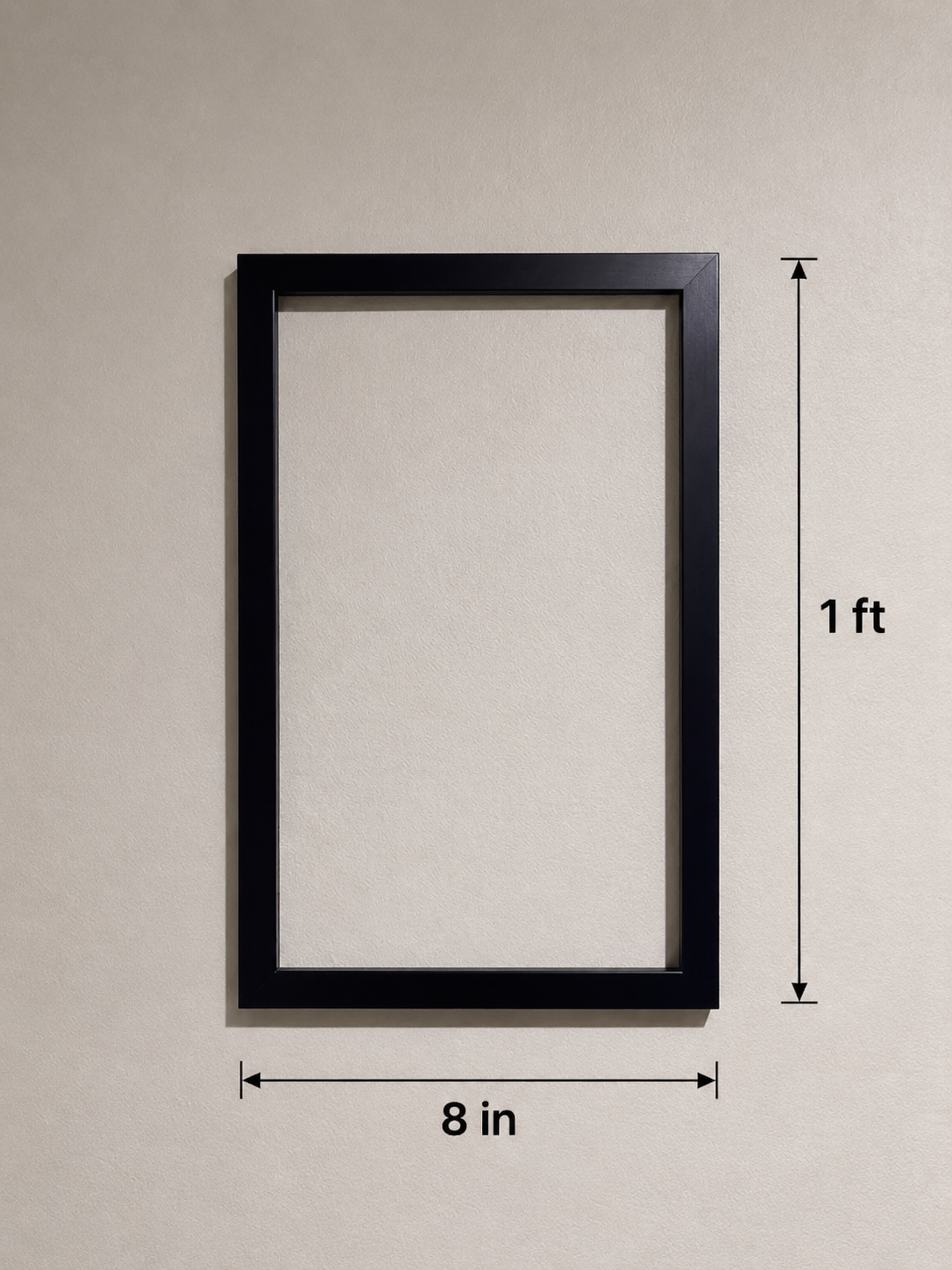 Wooden Frame with sticker