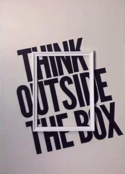 Wooden Wall Frame with sticker