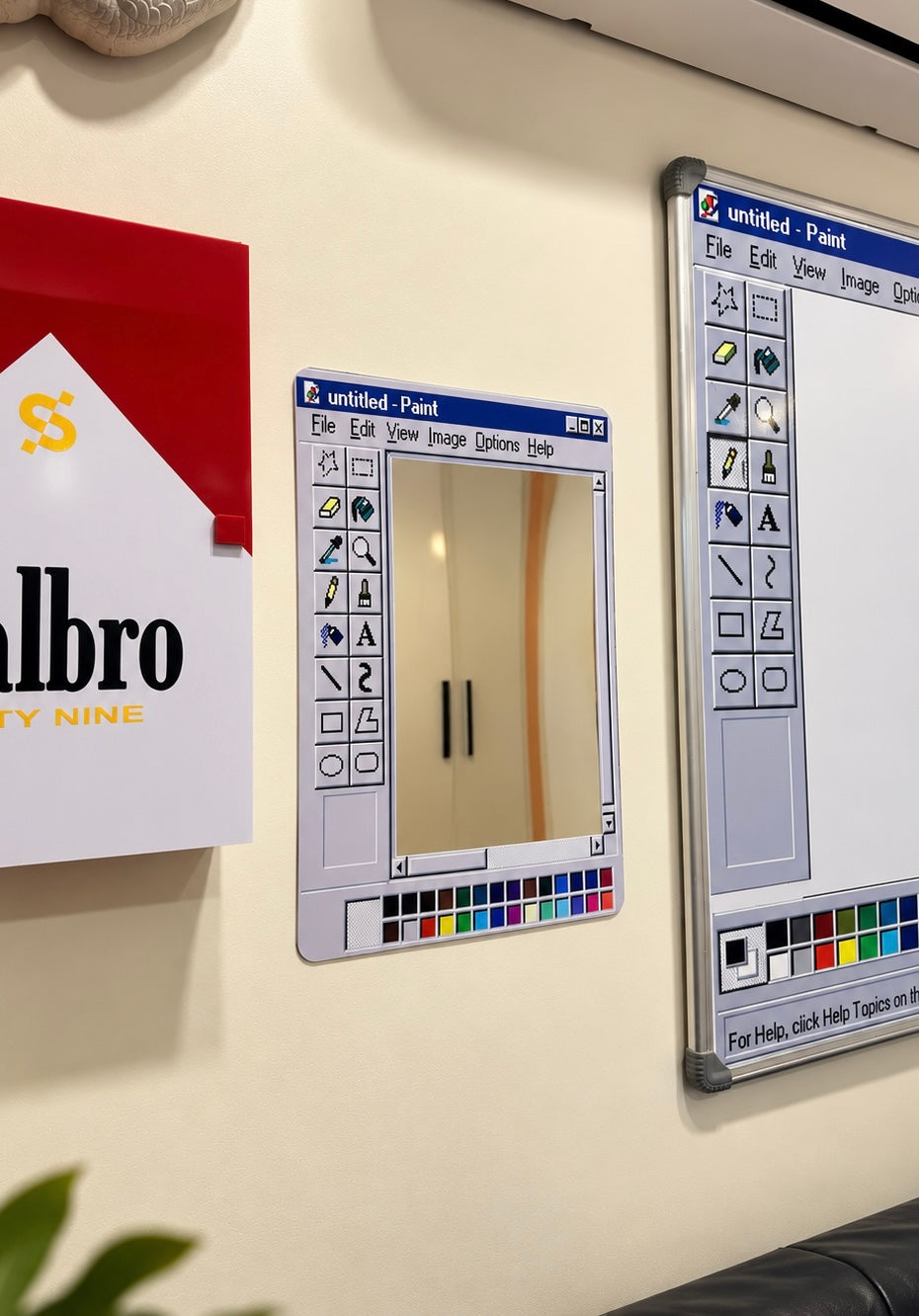 Ms paint Mirror