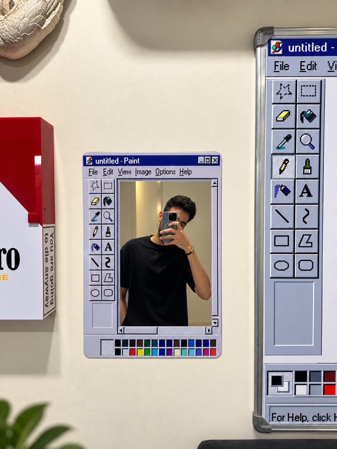 Ms paint Mirror